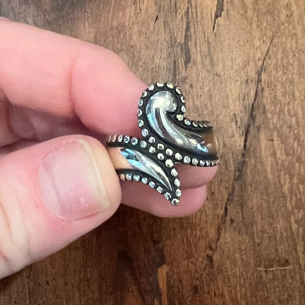 James Avery Paisley Ring Size 8